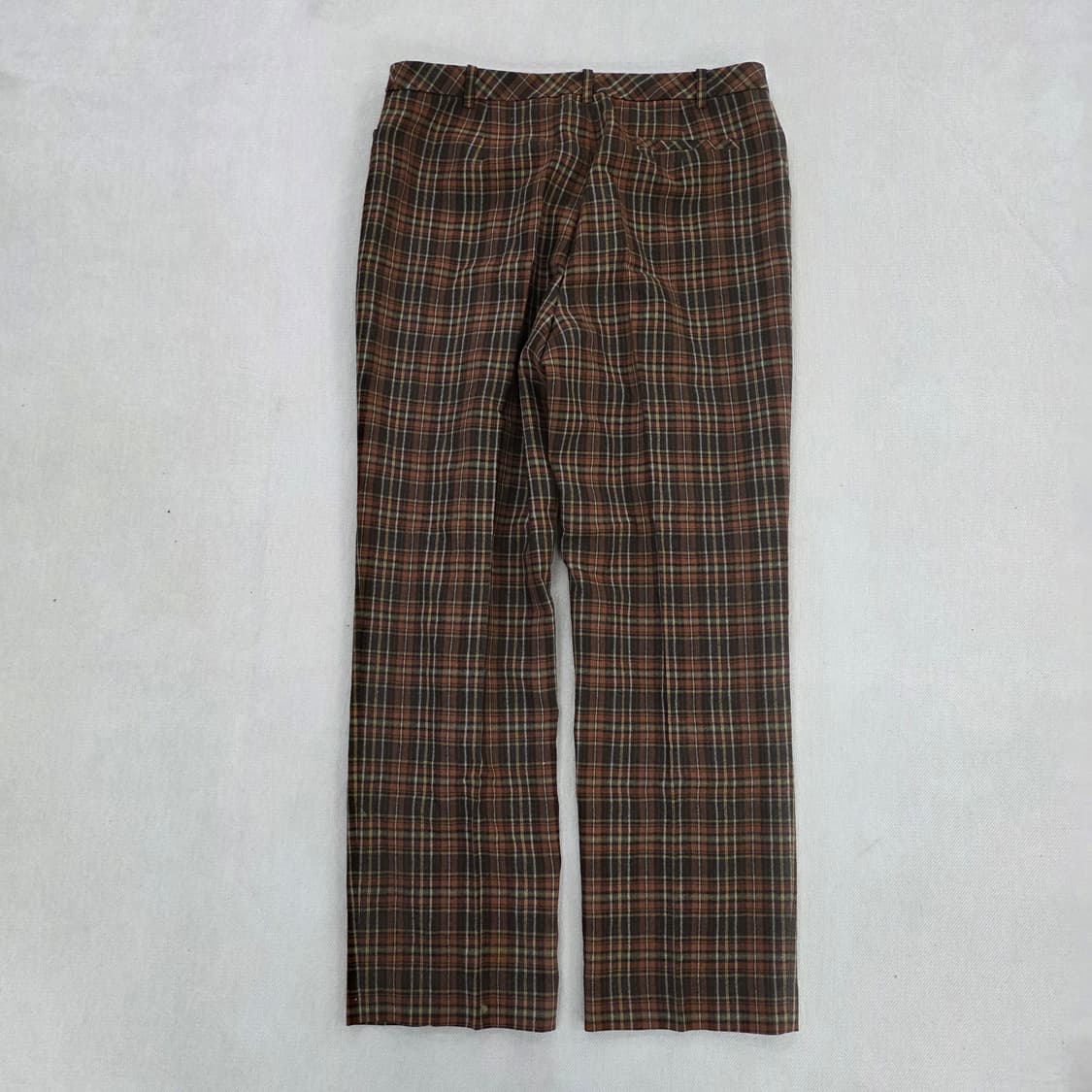 [82] 라코스테 여성 울 체크 슬랙스 바지 1230J 상품이미지4