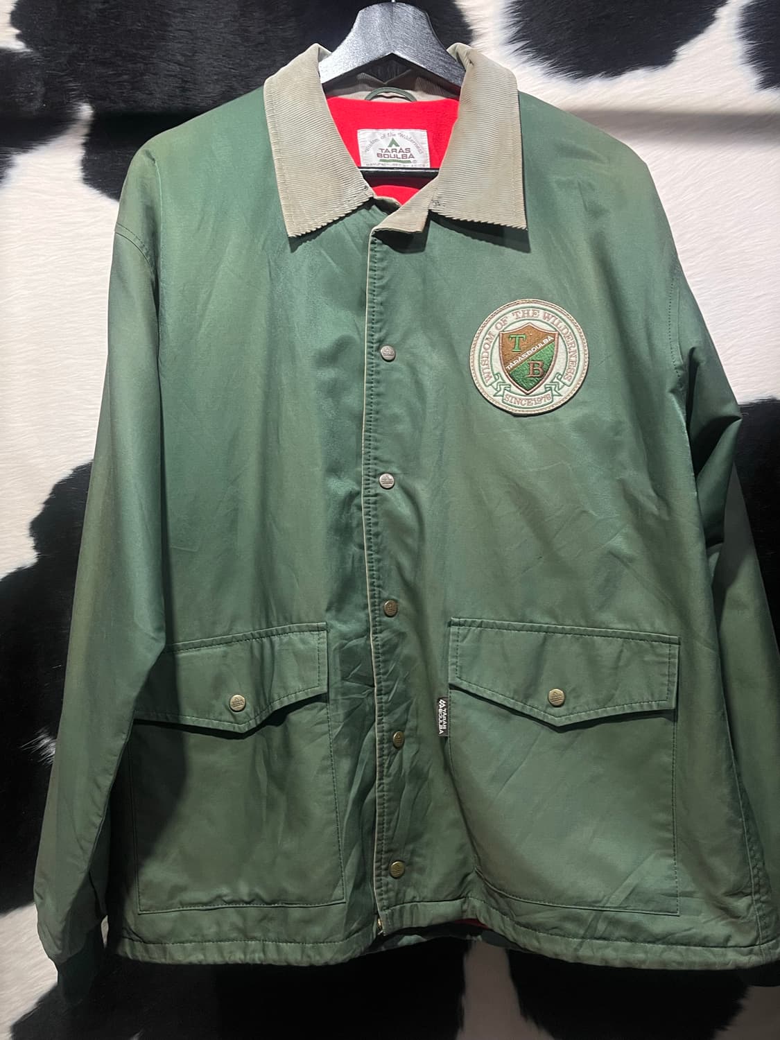 Taras Boulba 카키 봄버자켓 상품이미지3