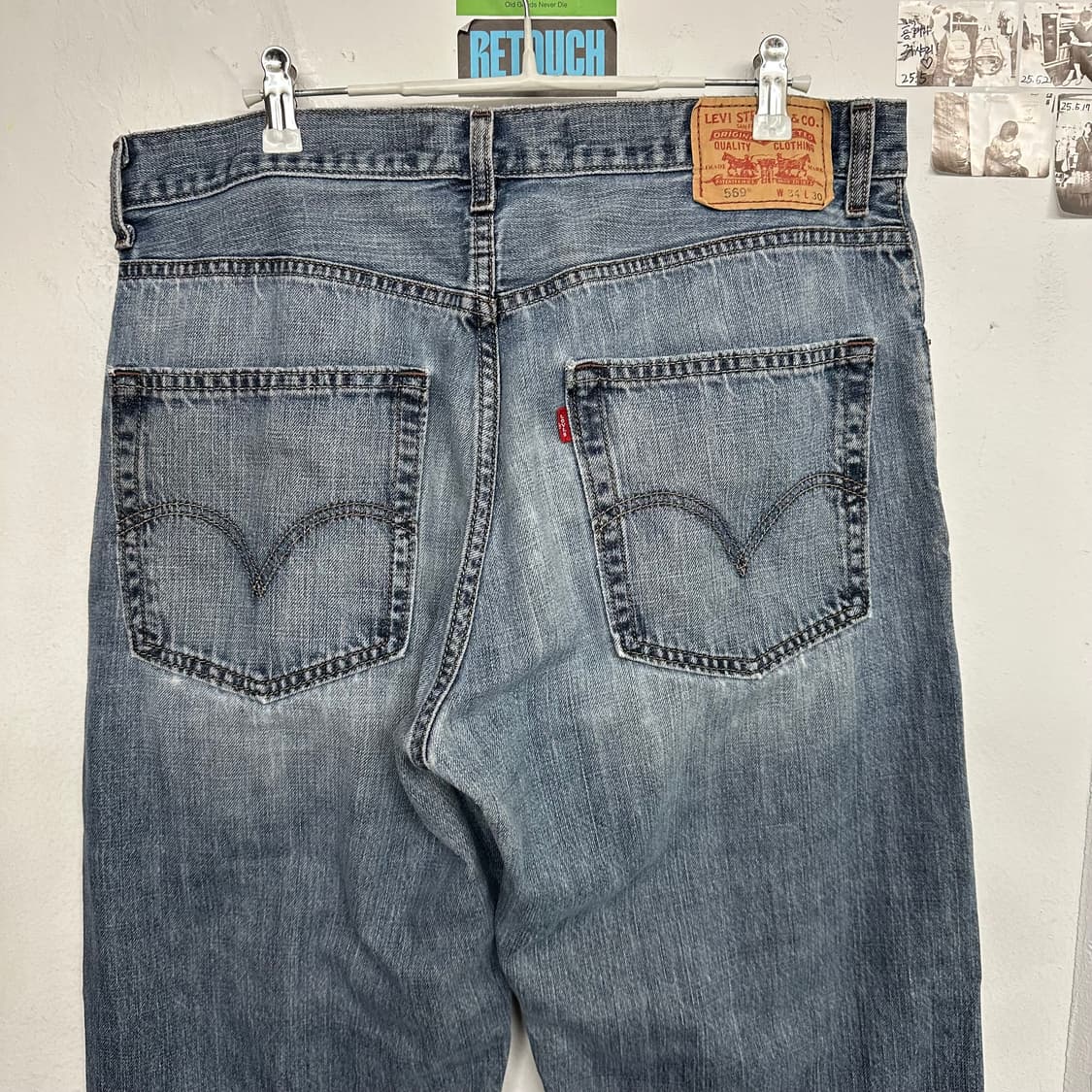 00‘s 리바이스 569 루즈핏 데님진 상품이미지7