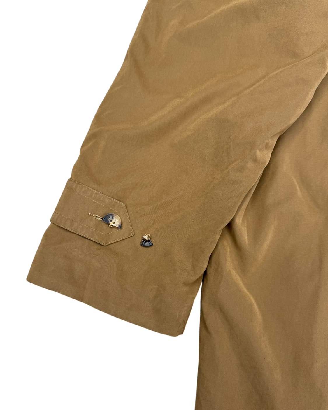 에르메스 80s 래글런 싱글 트렌치 코트 상품이미지8