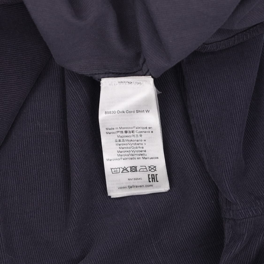 M 새상품 피엘라벤 우먼 오빅 코드 코듀로이 셔츠 4189 상품이미지7