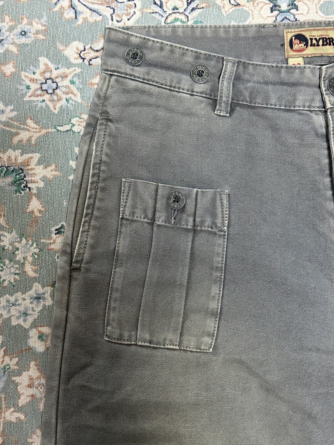 (30) 나이젤카본 LYBRO 브리티쉬 아미 팬츠 그레이 상품이미지3