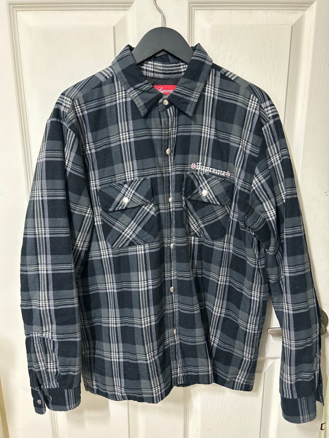 Fw17 supreme independent flannel  상품이미지1