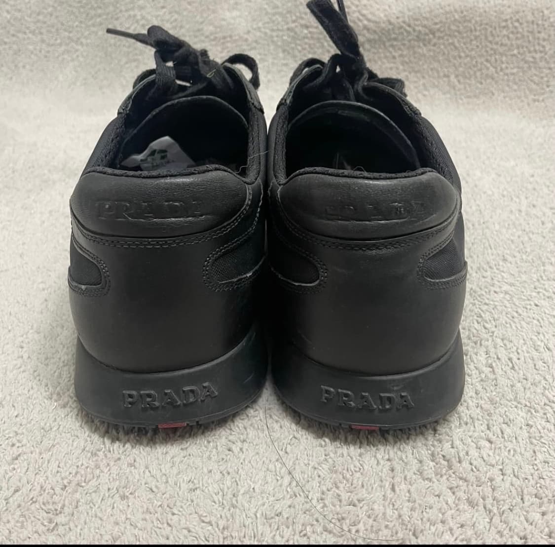 290) 프라다 스포츠 레더 로고 나일론 스니커즈 상품이미지4