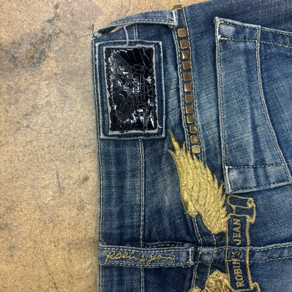 [정품/24] 로빈슨진스 로빈스진스 세미 부츠컷 데님 청바지 상품이미지4