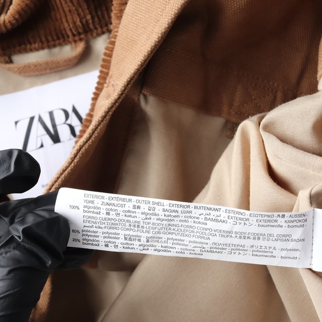 자라 코튼 워크 자켓 M 상품이미지7