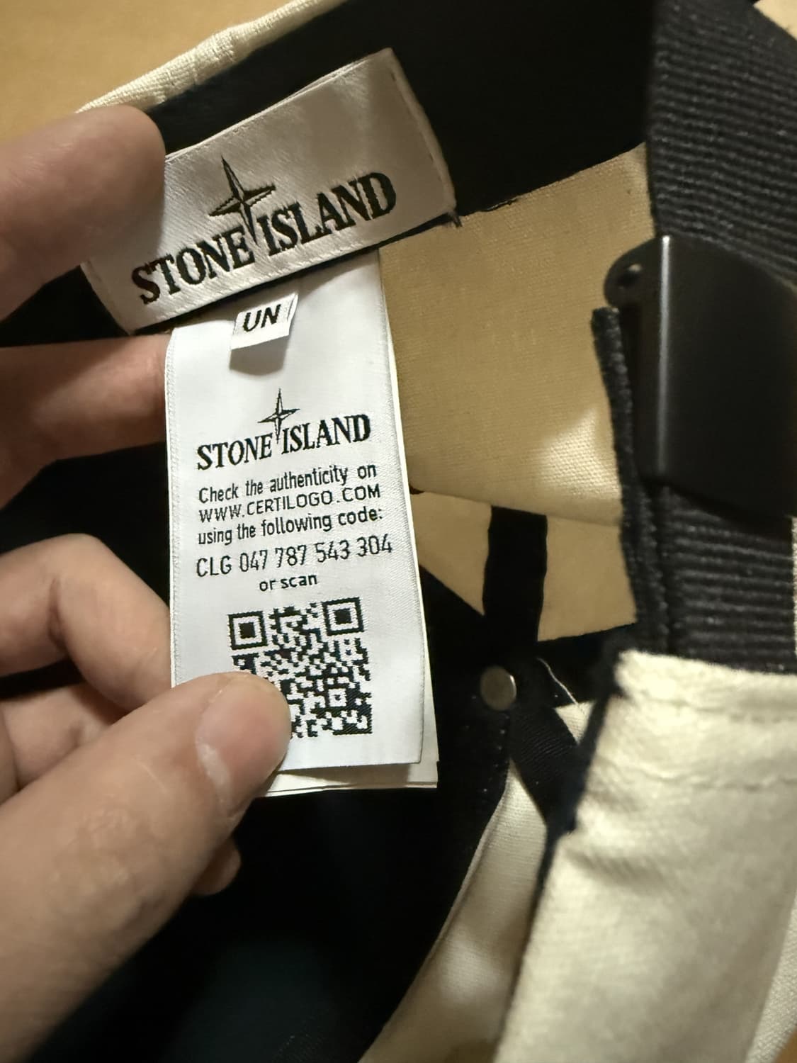 스톤아일랜드 볼캡 (OS size) 상품이미지5