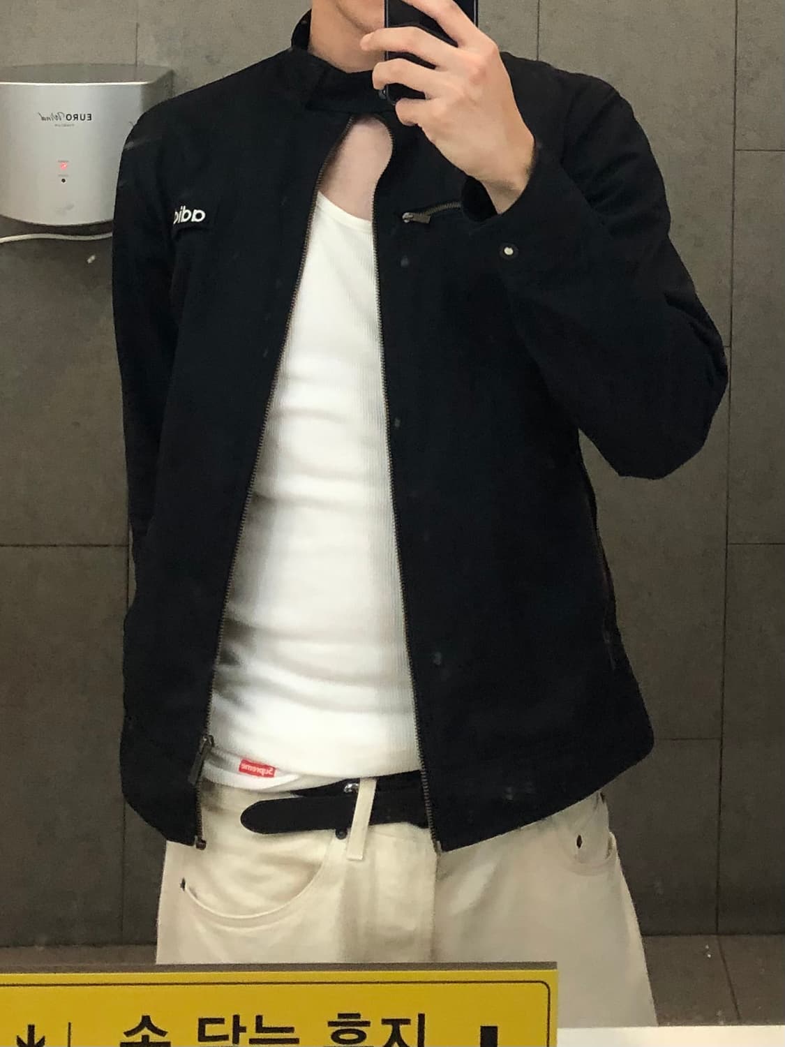 아디다스 히든 져지 자켓 상품이미지1