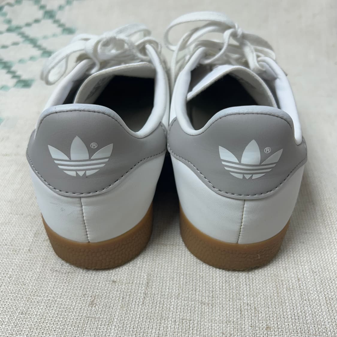 [adidas] 아디다스 가젤 화이트 그레이 상품이미지5
