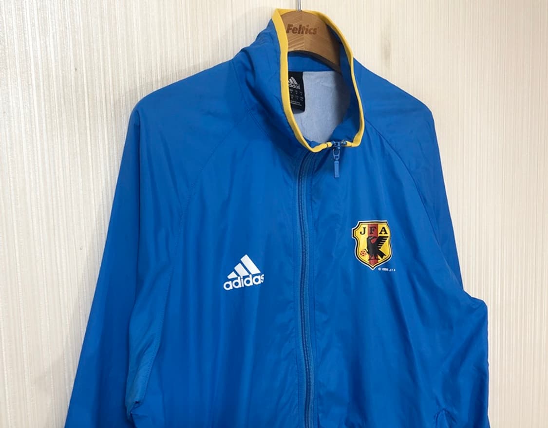 (데미지)아디다스 09-10 일본축구국대 윈드브레이커자켓 M(해외) 상품이미지5