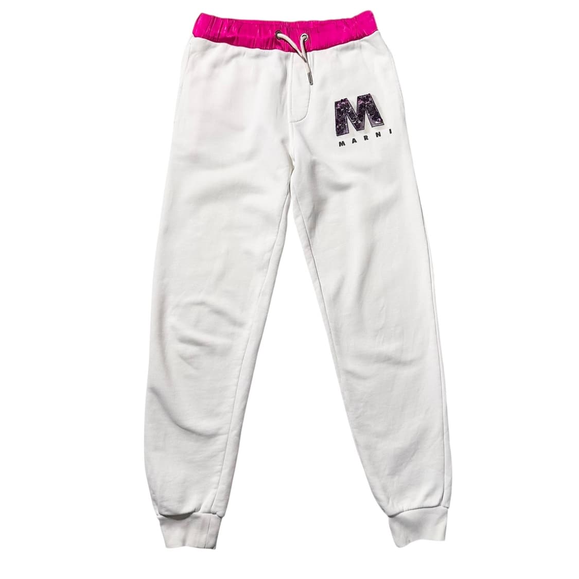 22ss 마르니 스팽글 로고 스웨트 조거 팬츠 상품이미지1