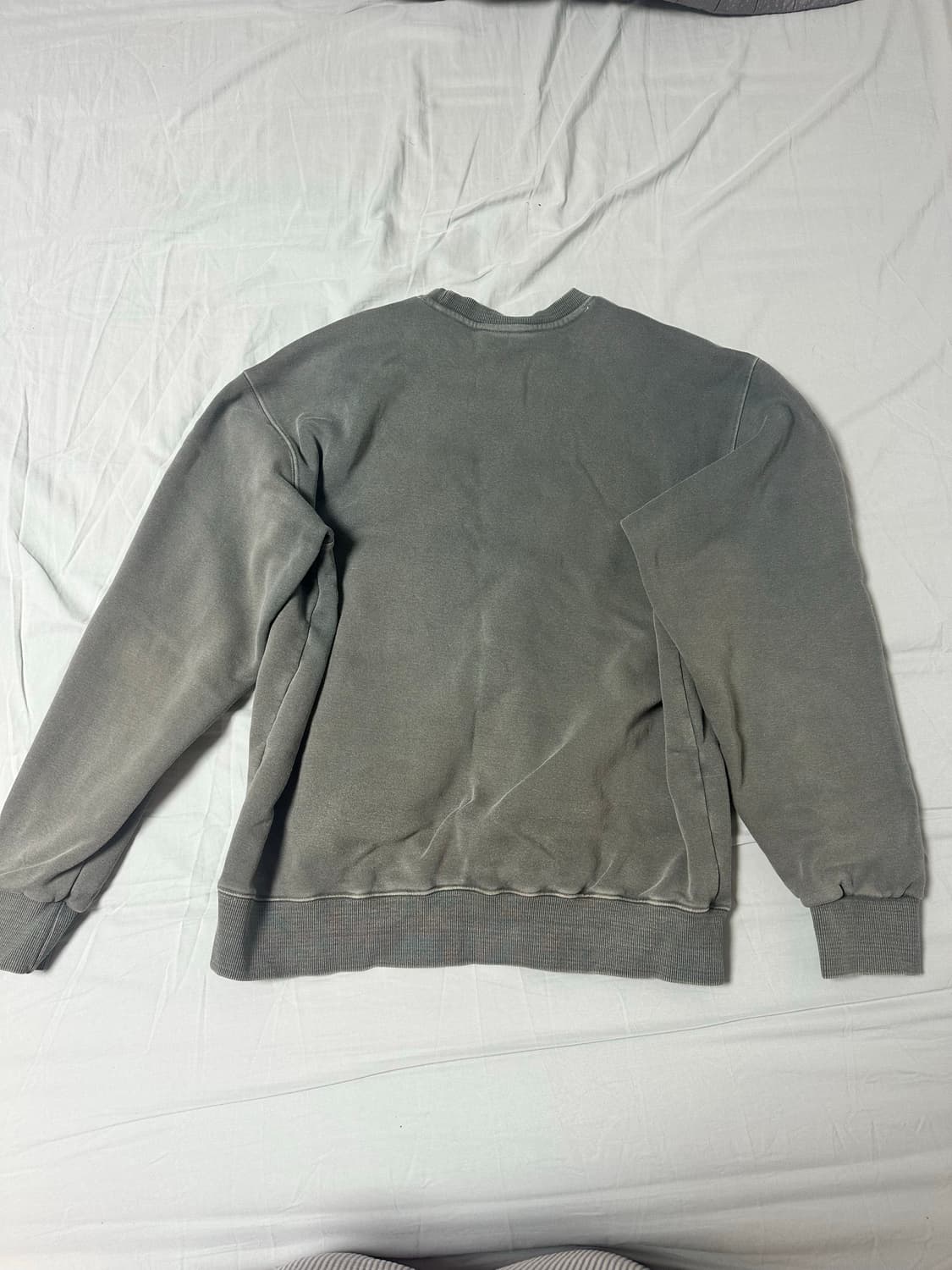 스케이트 펑크 피그먼트 스웨트셔츠 - 카키 (슈퍼서브) 상품이미지3