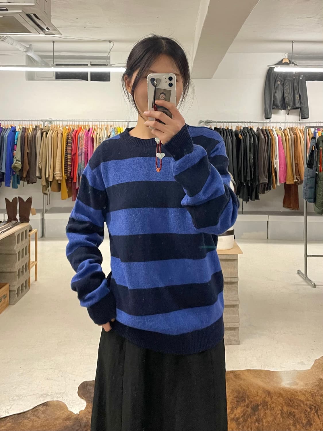 BEAMS stripe knit 빔즈 보더 스트라이프 니트 상품이미지7