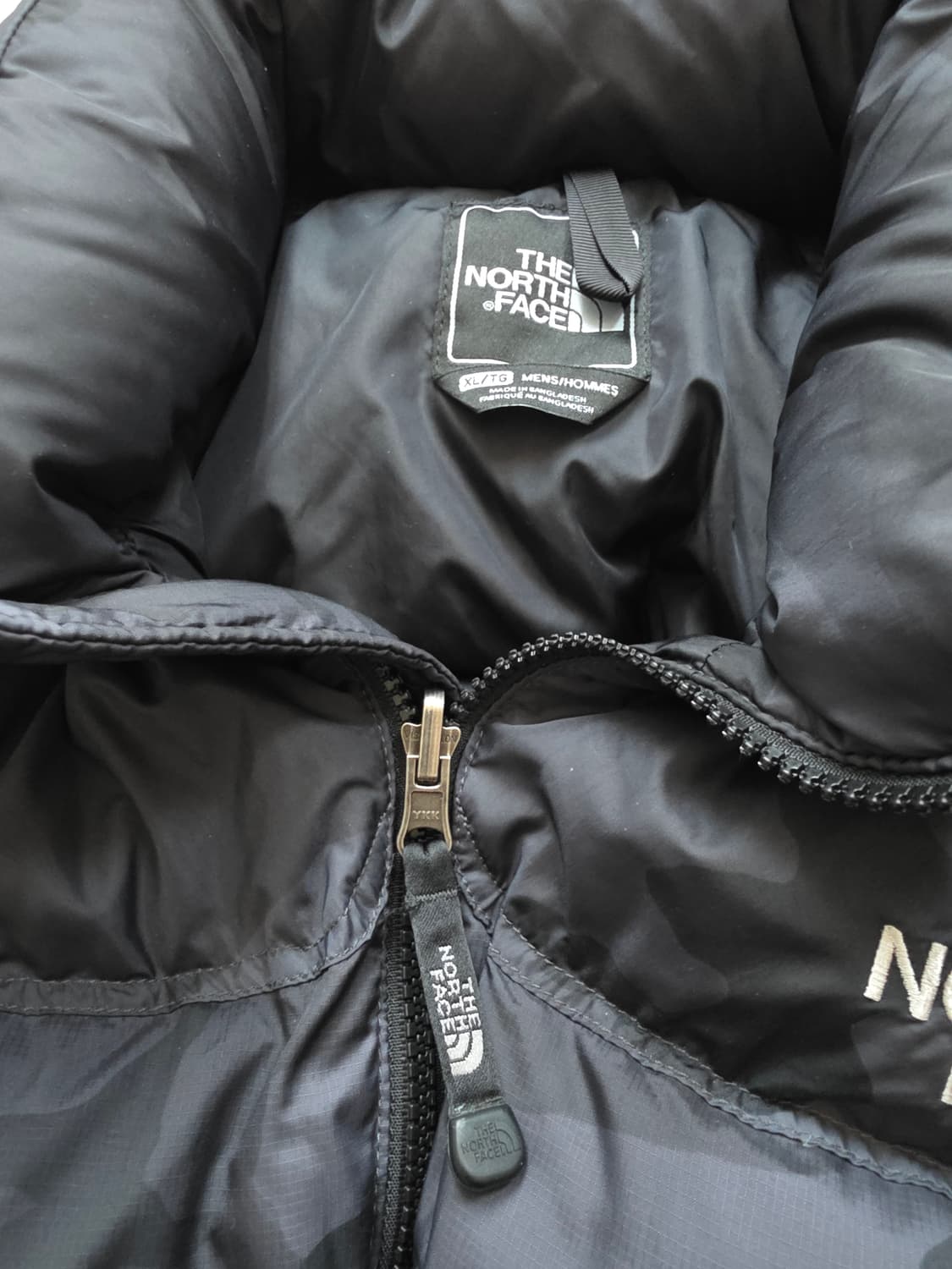 노스페이스 센터로고 무광블랙 XL 상품이미지3