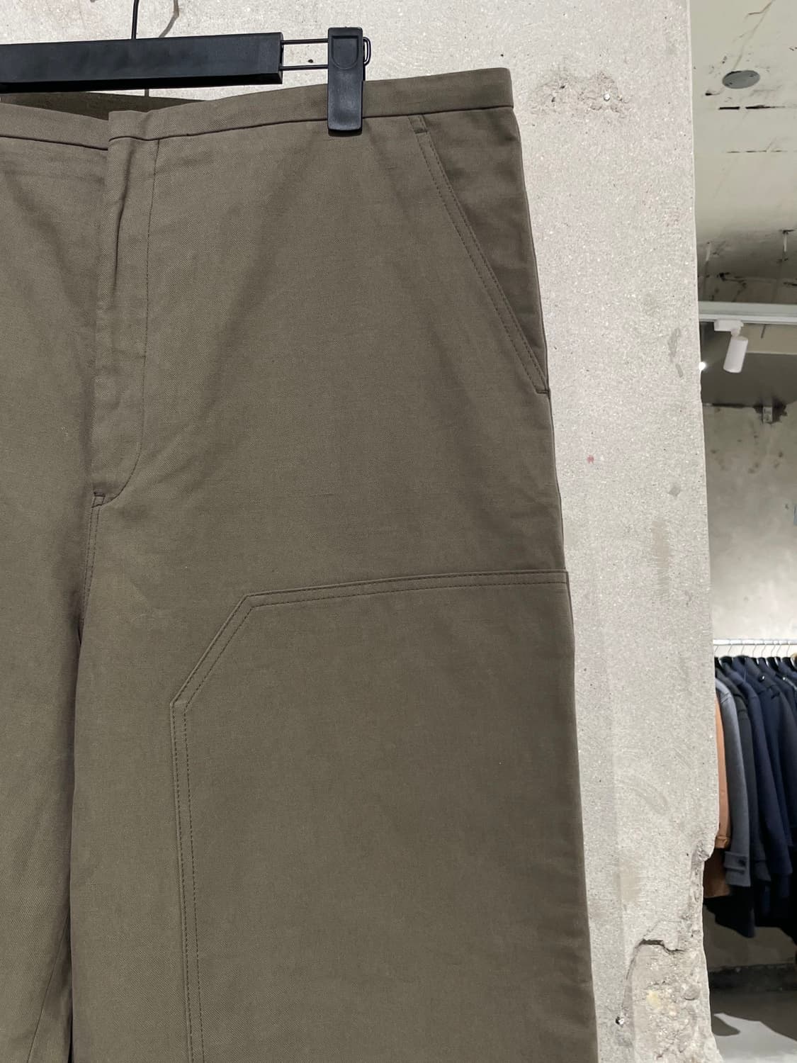 아크네 스튜디오 16A/W 카키 페이즈 워크 팬츠 상품이미지3