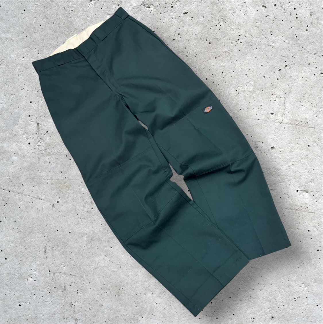 [34x32] 디키즈 더블니 그린 워크 팬츠 C685 상품이미지1