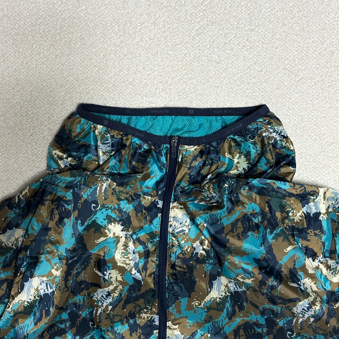 코오롱스포츠 프린트 후드 자켓 상품이미지5