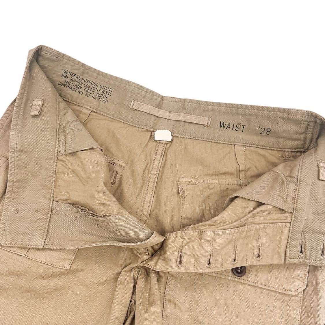 RRL 밀리터리 카고 쇼츠 M 새상품급 상품이미지4