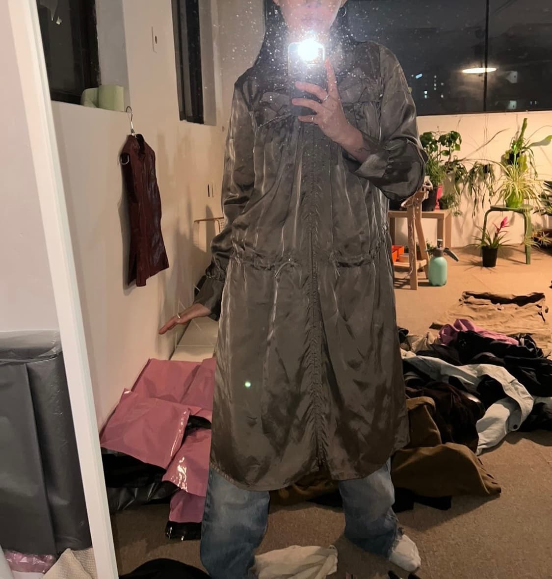 vintage long jacket 상품이미지4