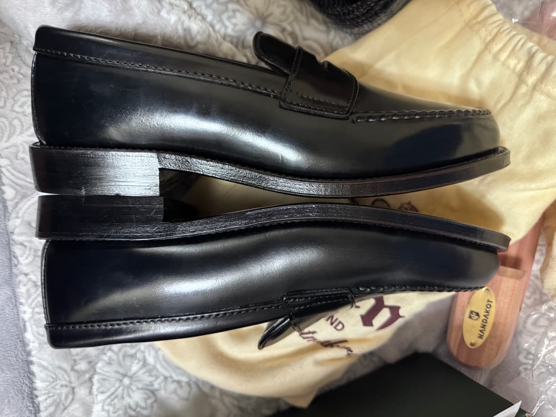 알든 987 로퍼 블랙 us 8D 새상품 풀박스   상품이미지3