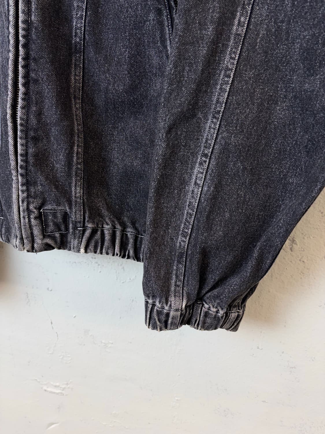 FUZZ 퍼즈 워시드 데님 블루종 자켓 상품이미지3