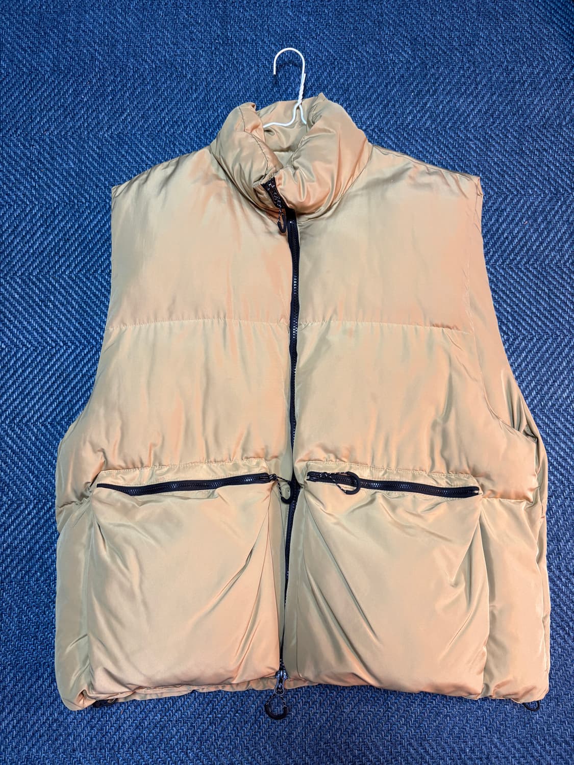 마뗑킴 패딩조끼 올리브 L 상품이미지2