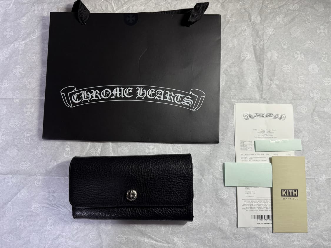 크롬하츠 주디 JUDY 장지갑 블랙 상품이미지9