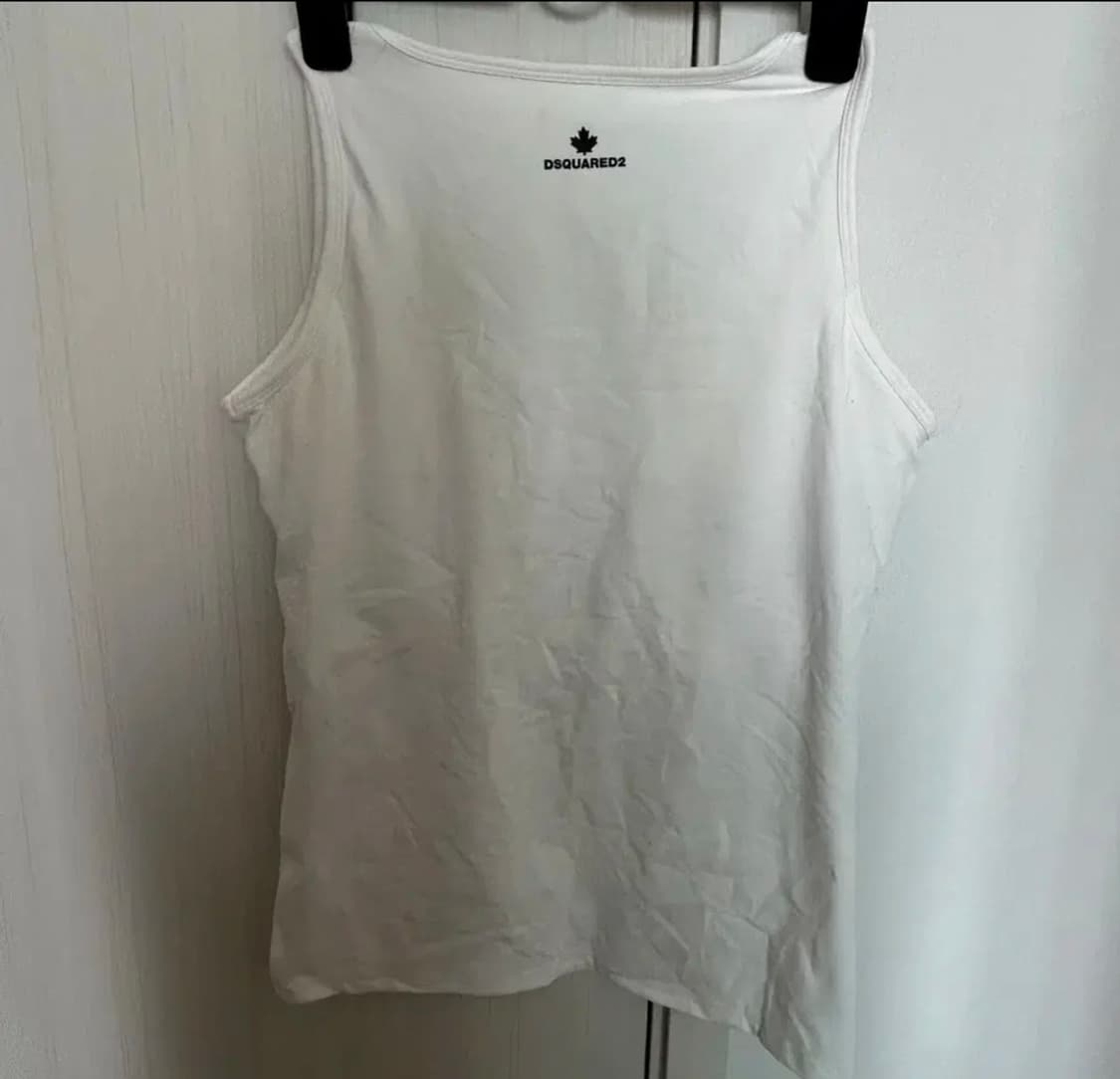 DSQUARED2 캡내장 민소매 나시티 마지막사진확인 (가격다운 사유) 상품이미지3