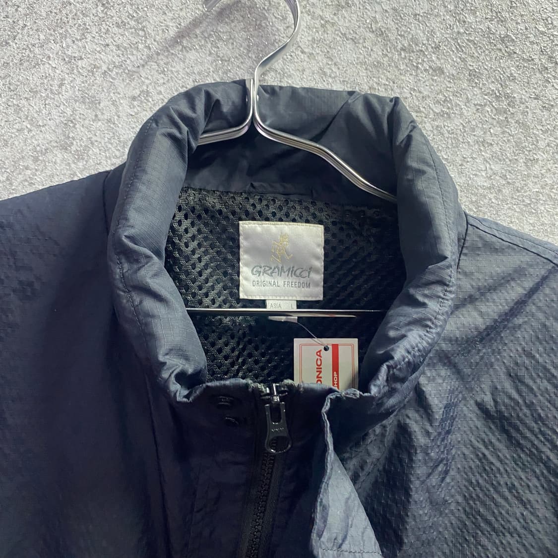 그라미치 스몰로고 블랙 바람막이 B3177 상품이미지3