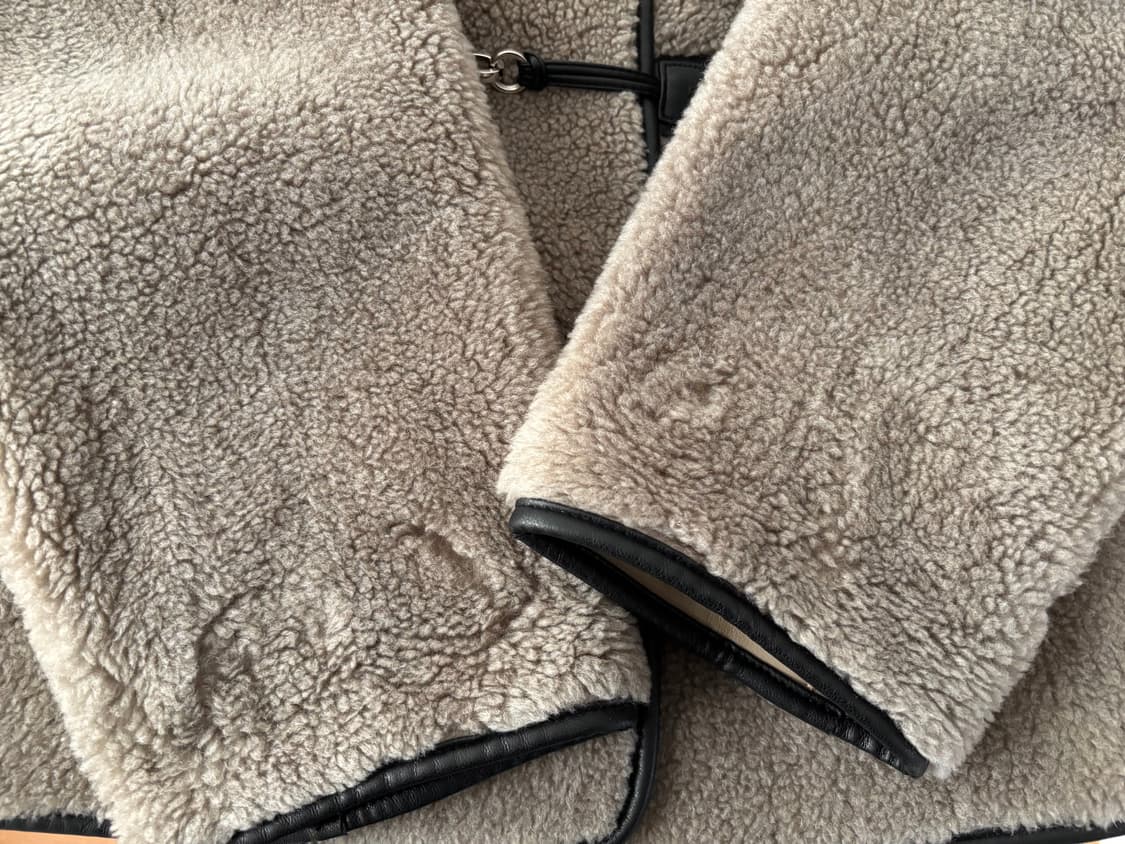 페이우 토글 무스탕 자켓 36 상품이미지4