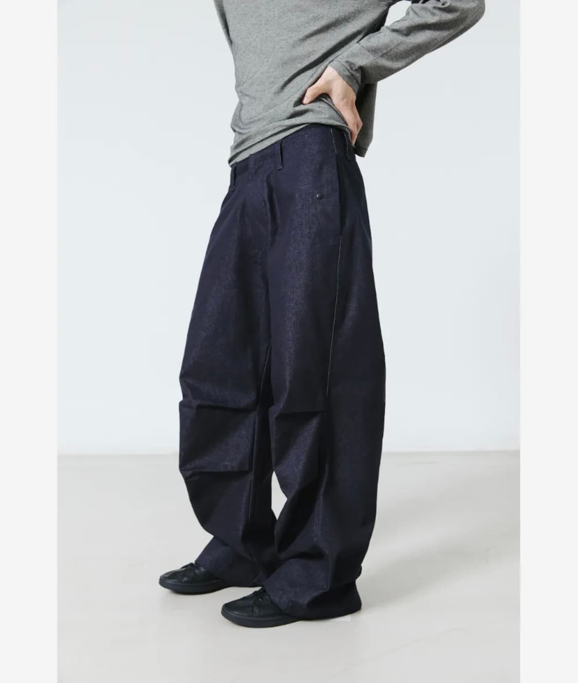 해칭룸 Snow Jeans Washed Indigo 상품이미지8