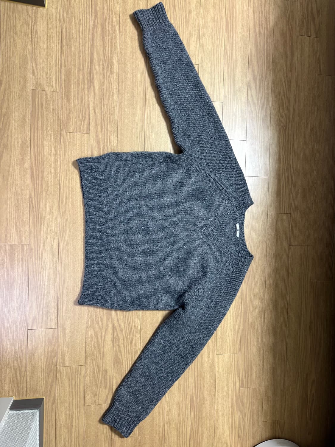 에스티유 브이넥 그레이 (M) 상품이미지2