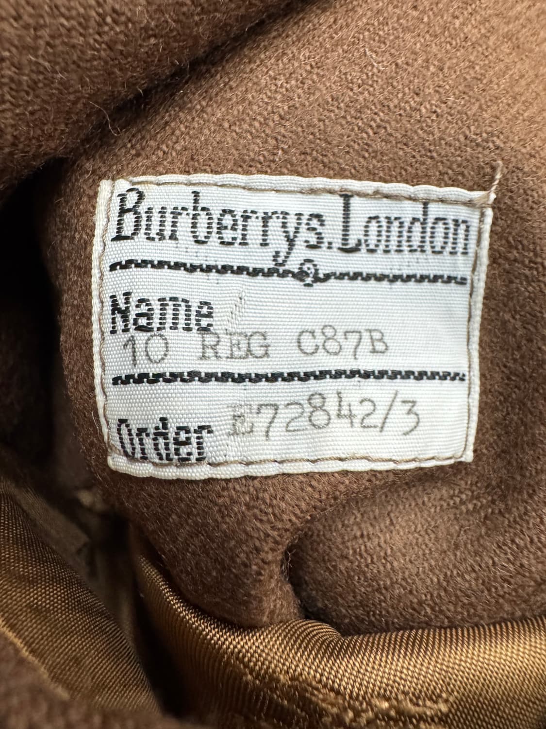 버버리 카멜색 금장버튼 울 블레이저 M~L 상품이미지7