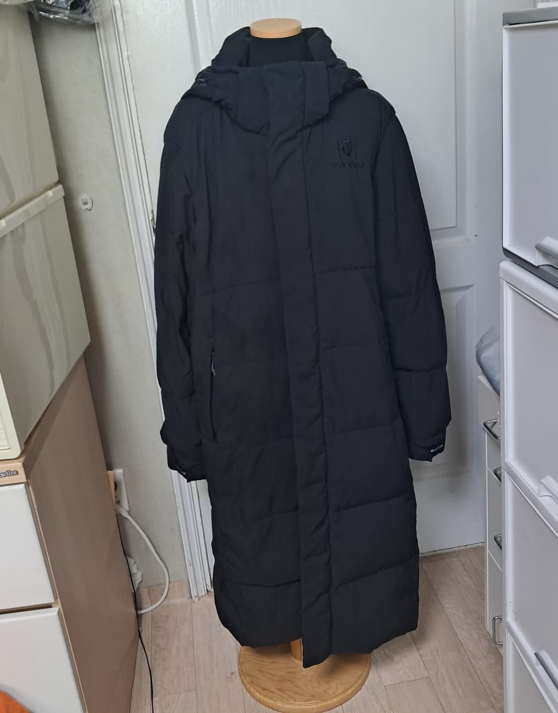 블랙야크 남성 롱패딩 덕다운 100 상품이미지1