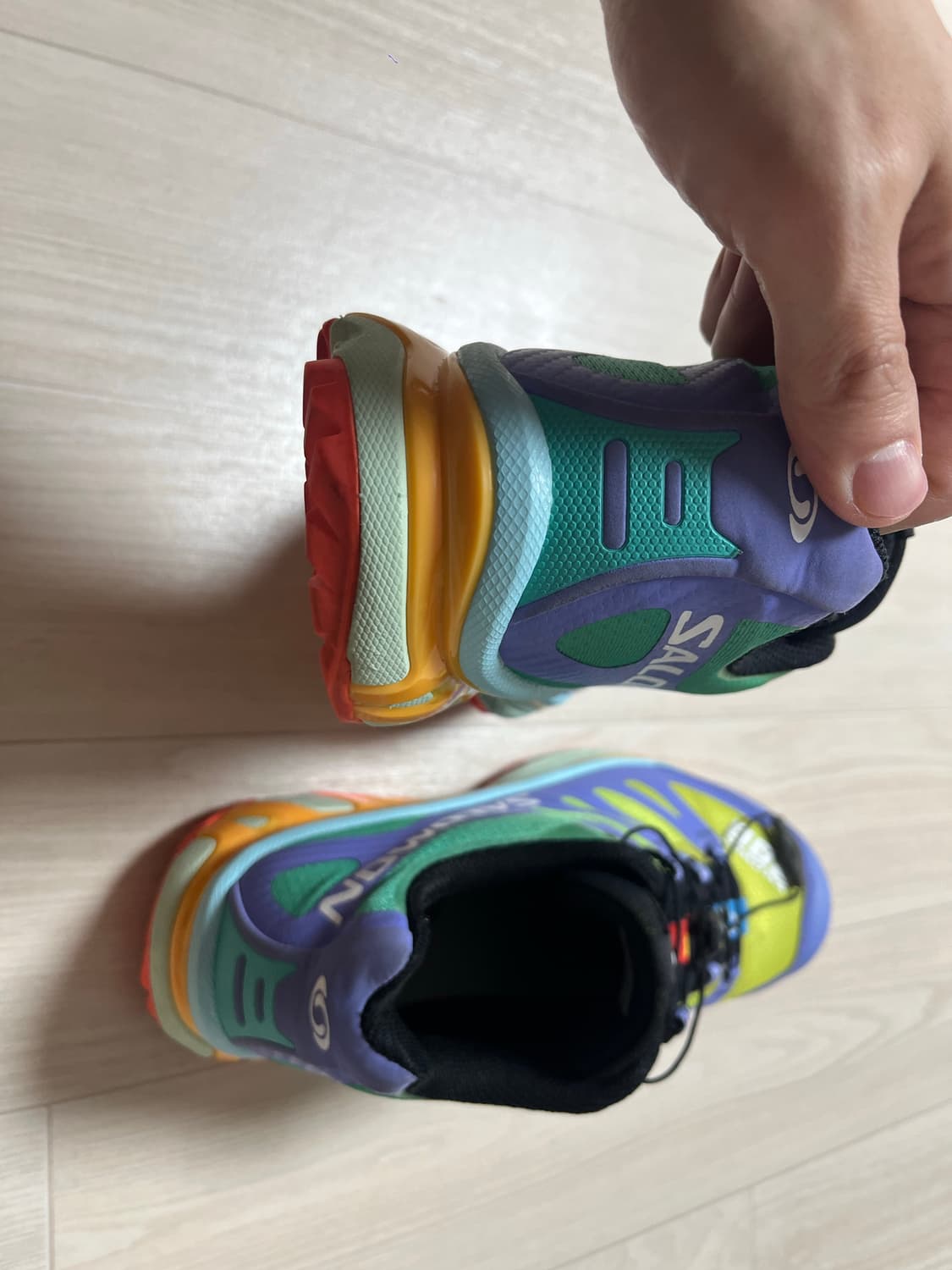 살로몬 XT-4 이브닝 프림로즈 민트 리프 상품이미지8