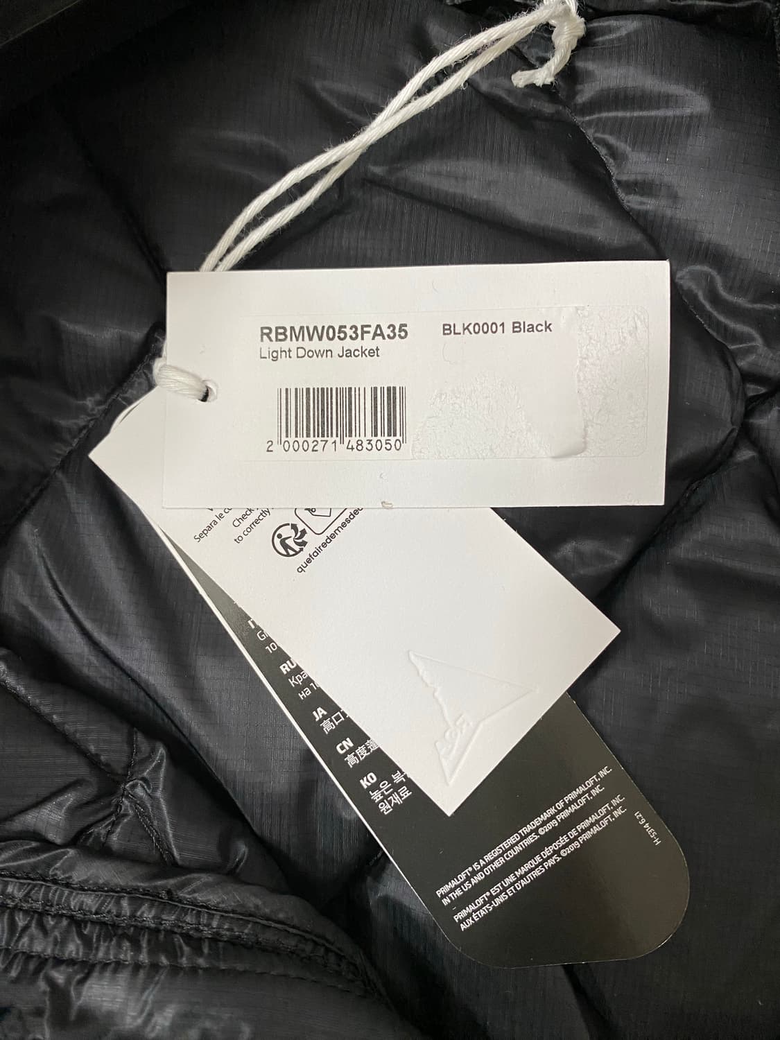 로아 roa light down jacket 상품이미지4