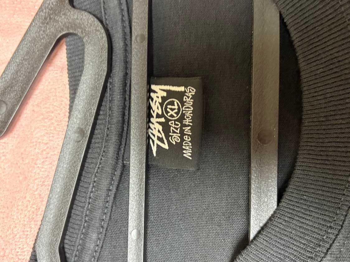 스투시 피그먼트 다이드 다이스 블랙 xl 상품이미지6