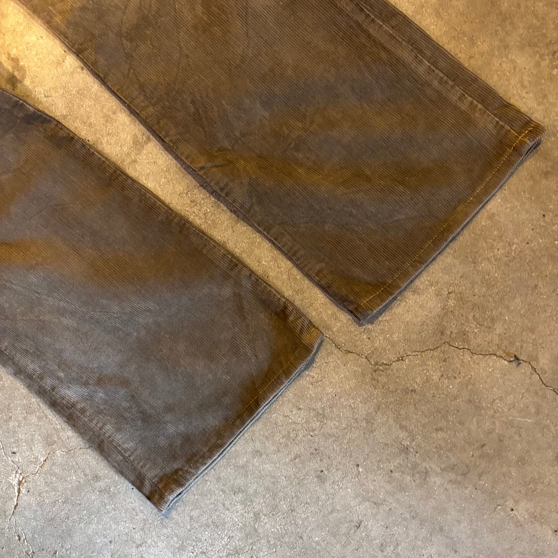 일본 리 코듀로이 부츠컷 상품이미지8