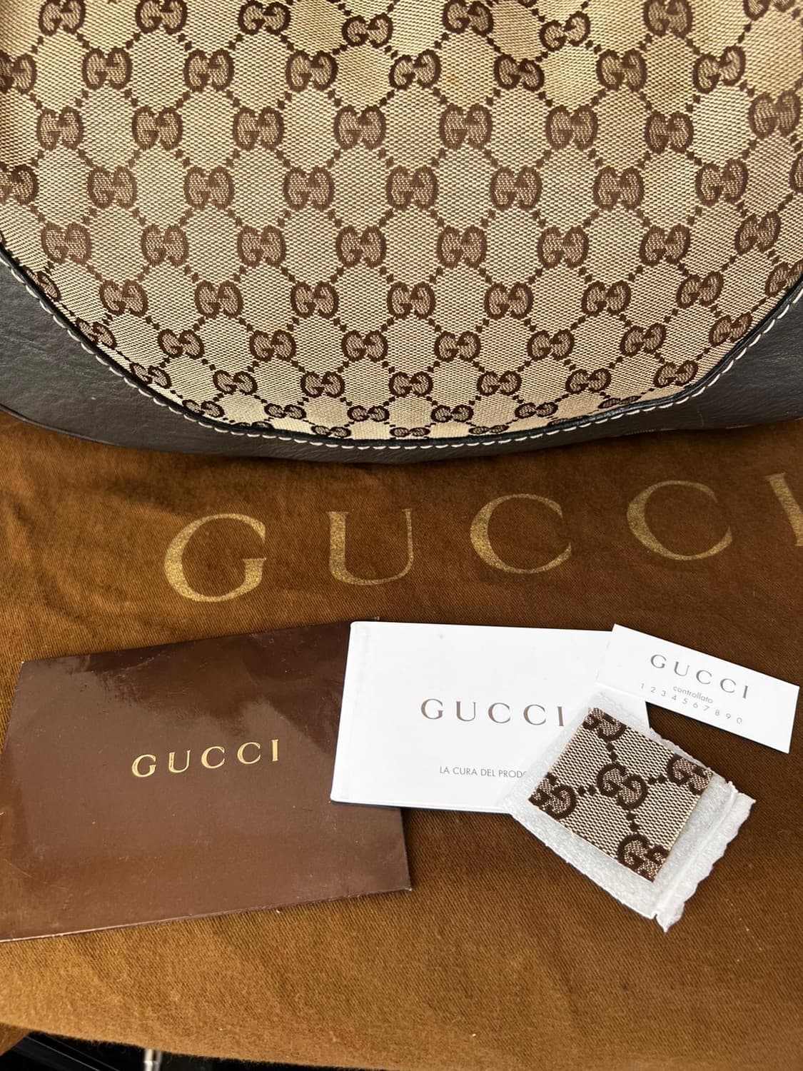 구찌 정품 구찌 GG 캔버스 샬롯 숄더백 상품이미지8