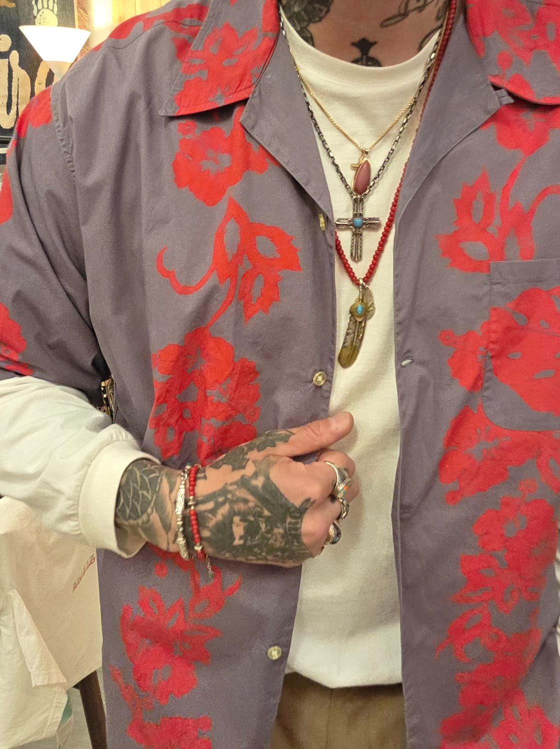 Polo Jeans Co. Vintage Hawaiian Shirt
 상품이미지5