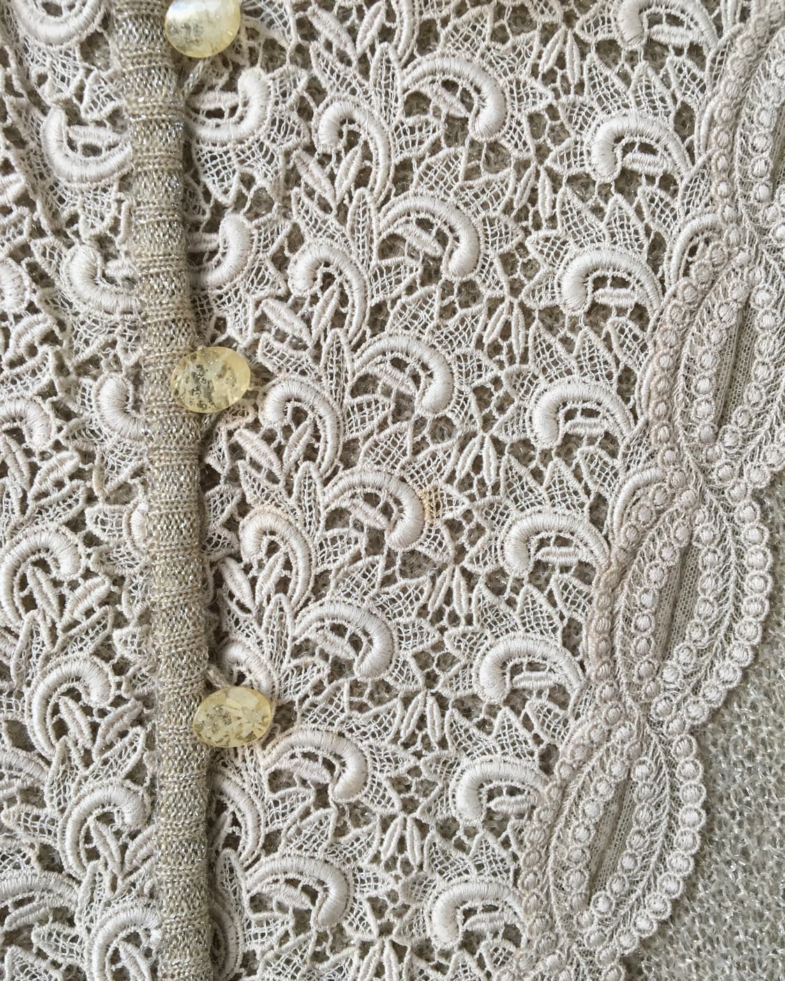 Crochet trimming net shirt 상품이미지6