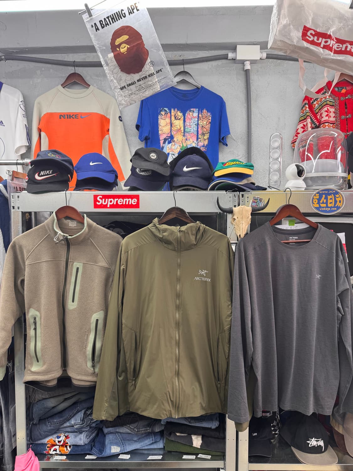 일괄) 아테릭스자켓2개 긴팔 등 일괄 3종 상품이미지1