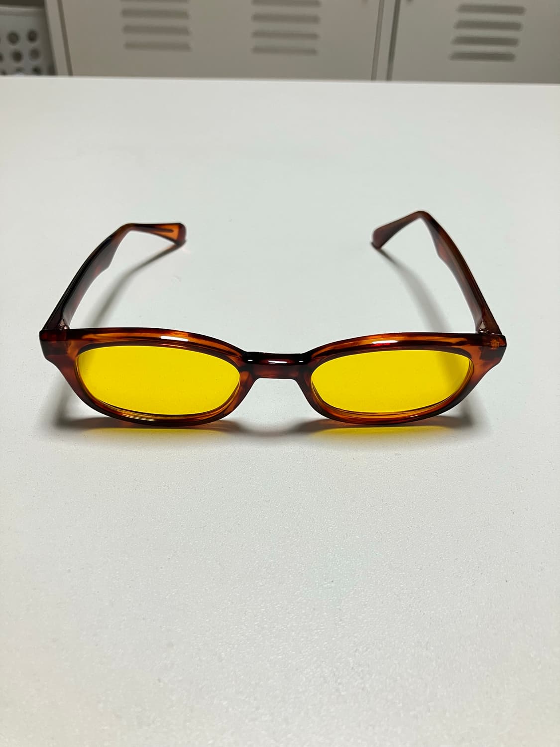 빈티지 컬러 선글라스 brown yellow 상품이미지2