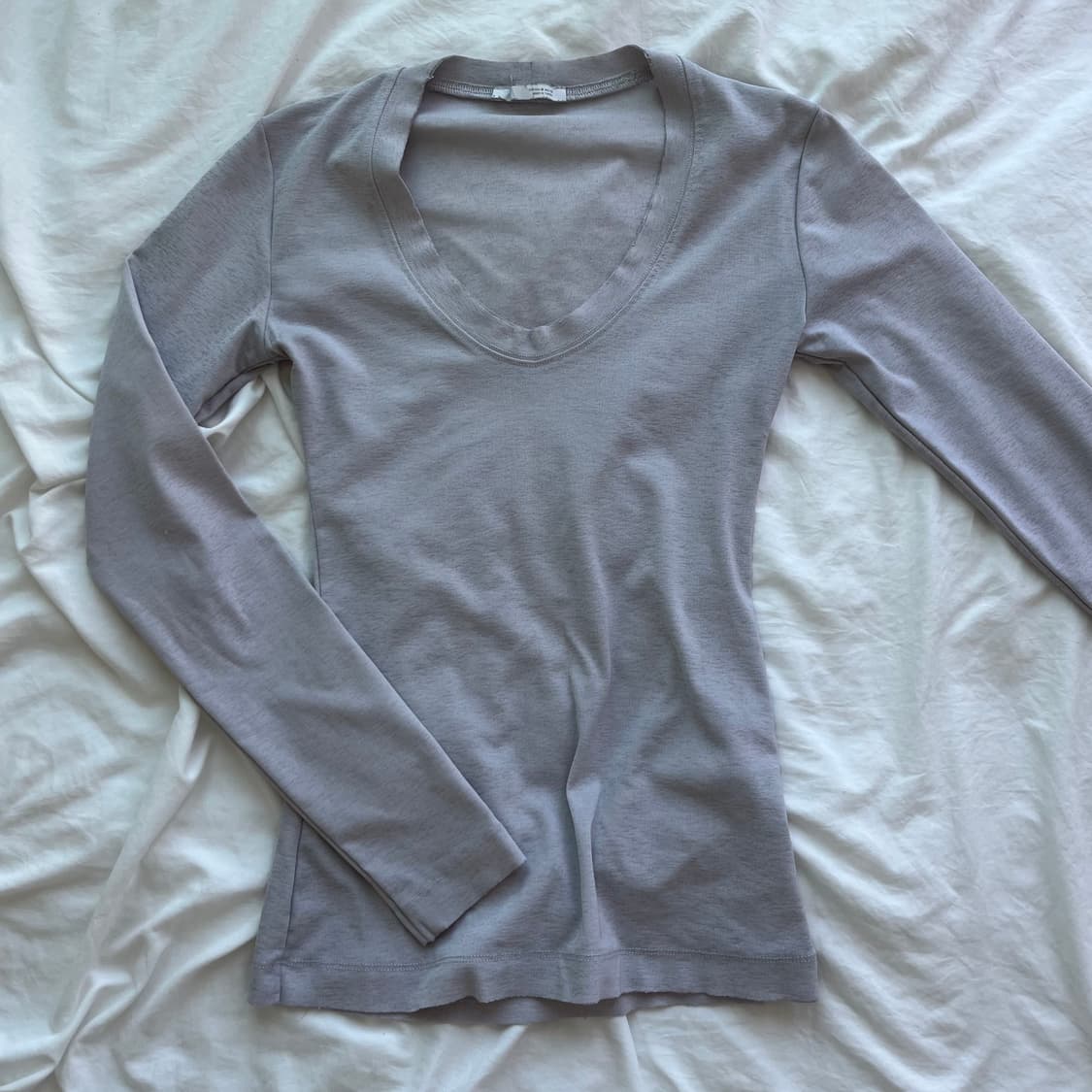 Zara 화이트 롱슬리브 M 상품이미지1