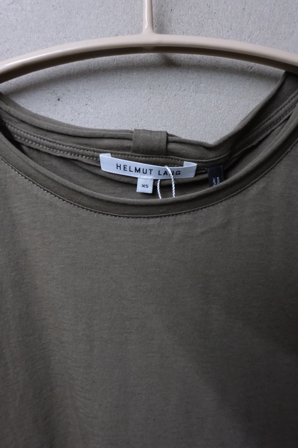 Helmut lang 로우컷 반팔 티셔츠 xs 상품이미지2