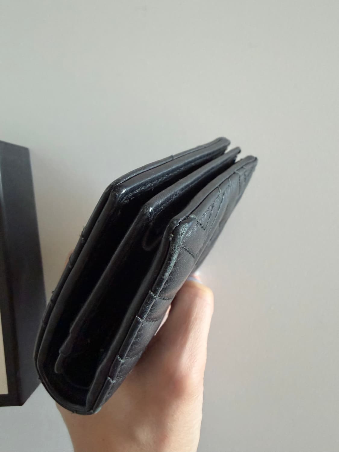 구찌 마몬트 마틀라세 반지갑 블랙 상품이미지9