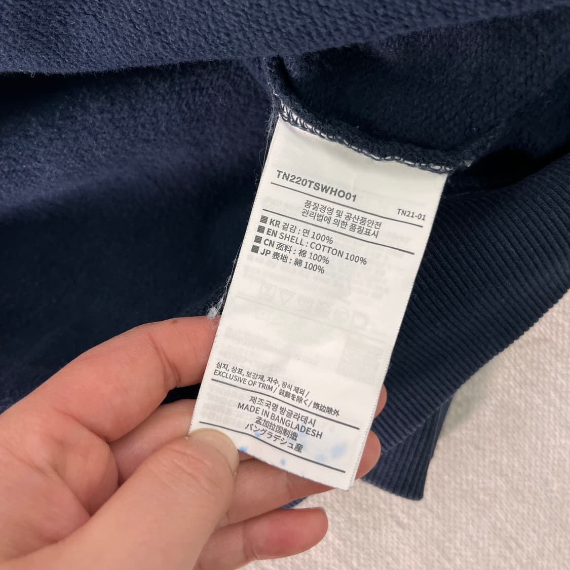 100 디스이즈네버댓 빅로고 후드티 상품이미지4