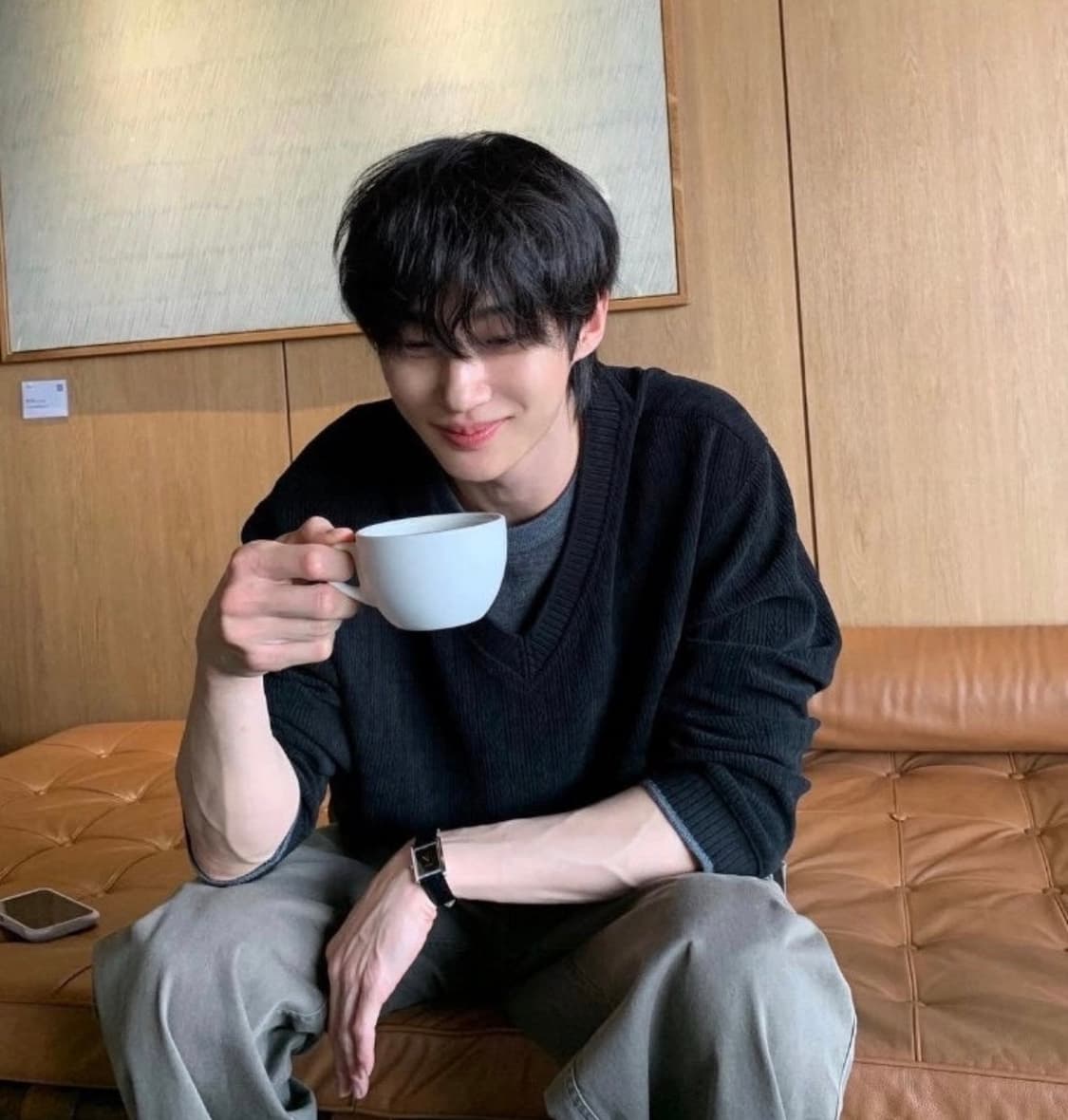 시스템옴므 25fw 변우석 레이어드 니트 105 새상품 판매 상품이미지1