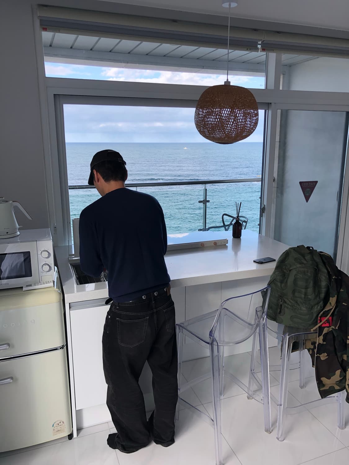 베이프 컬리지 니트 상품이미지3