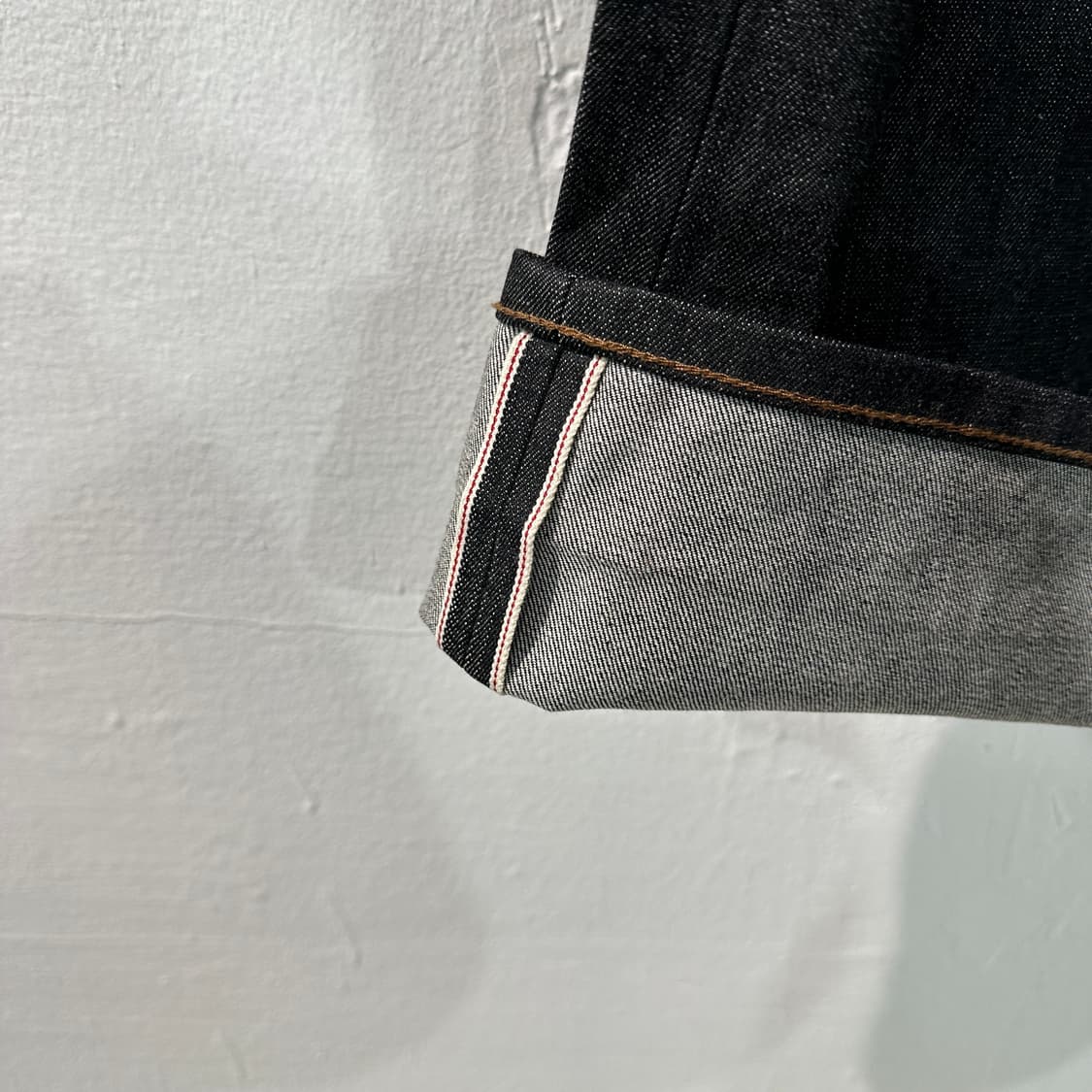 비슬로우 셀비지 데님 흑청바지 34 상품이미지3